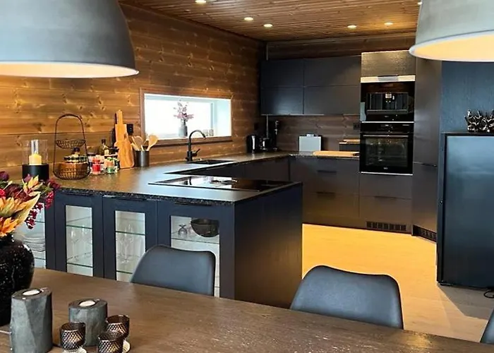 Mountain Home With View Near Tromso * Kvaloya